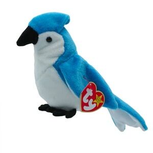 Rocket Beanie Babies with tag attached